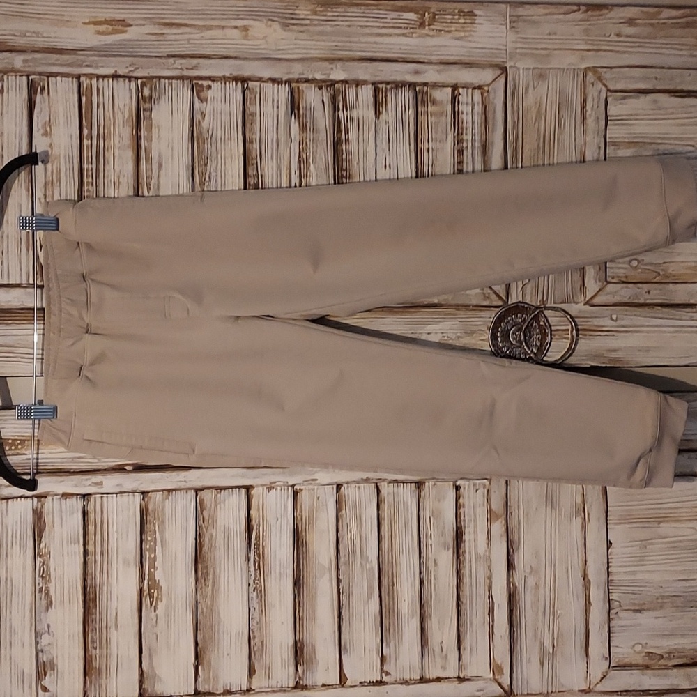 Pants, Tan, Boys, Size L, StrechTech